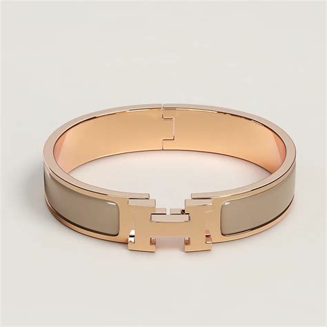 hermes clic h bracelet beige|Hermes clic h price.